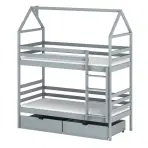 Víkendház Ágy Alex 90x200 grey