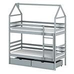 Víkendház Ágy Alex 90x200 grey
