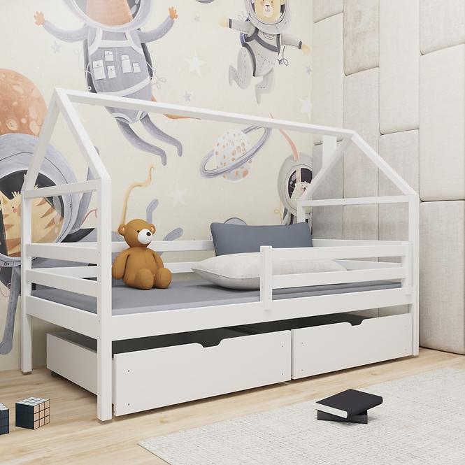 Víkendház Ágy Aron 90x200 white,3