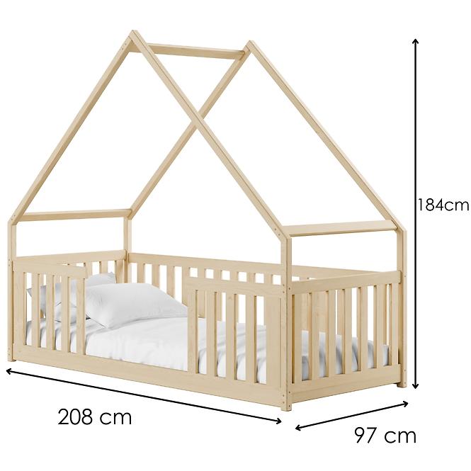 Víkendház Ágy Bee 90x200 pine