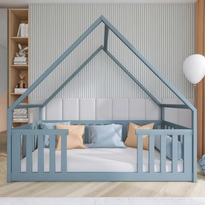 Víkendház Ágy Bee 90x200 grey,3
