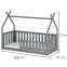 Víkendház Ágy Bodzio 90x200 grey,2