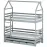Víkendház Ágy Dalia 90x200 grey