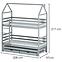 Víkendház Ágy Dalia 90x200 grey,2