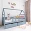 Víkendház Ágy Domi 90x200 grey,3
