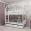 Víkendház Ágy Gaja 90x200 white,5