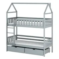 Víkendház Ágy Gaja 90x200 grey