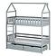 Víkendház Ágy Gaja 80x160 grey