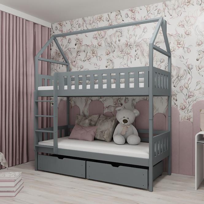 Víkendház Ágy Gaja 80x160 grey