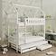 Víkendház Ágy Iga 90x200 white,5