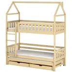Víkendház Ágy Iga 90x200 pine