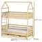 Víkendház Ágy Iga 90x200 pine,2