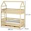 Víkendház Ágy Iga 90x200 pine,2