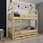 Víkendház Ágy Iga 90x200 pine,3