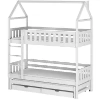 Víkendház Ágy Iga 80x160 white
