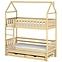 Víkendház Ágy Iga 80x160 pine