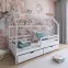 Víkendház Ágy Lila 90x200 white,3