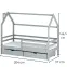 Víkendház Ágy Lila 90x200 grey,2