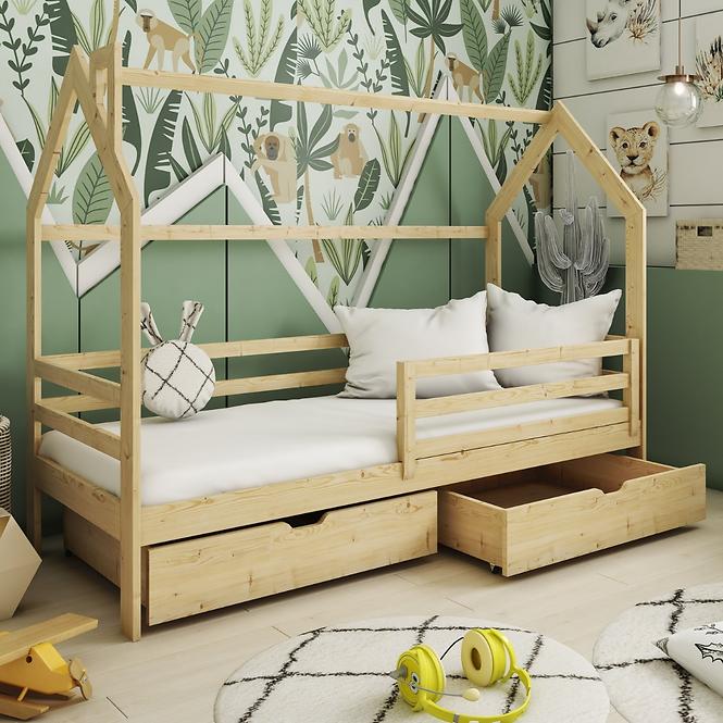 Víkendház Ágy Lila 80x160 pine