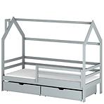 Víkendház Ágy Lila 80x160 grey