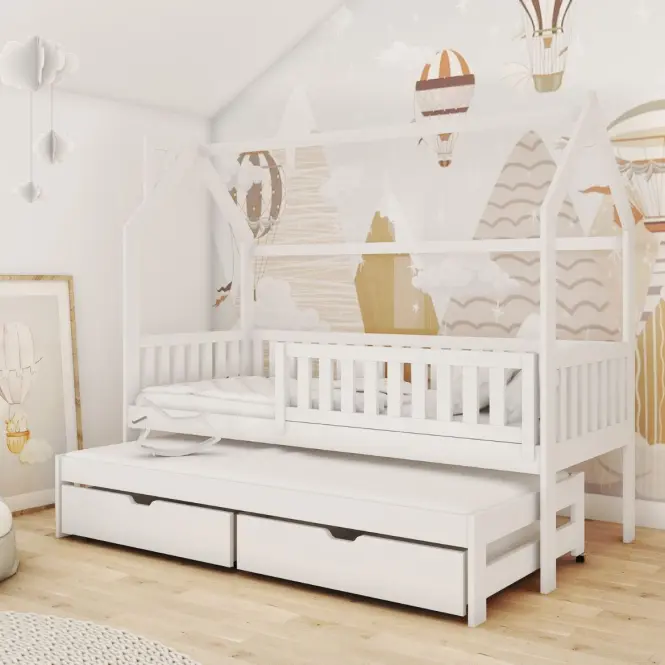 Víkendház Ágy Monkey 90x200 white