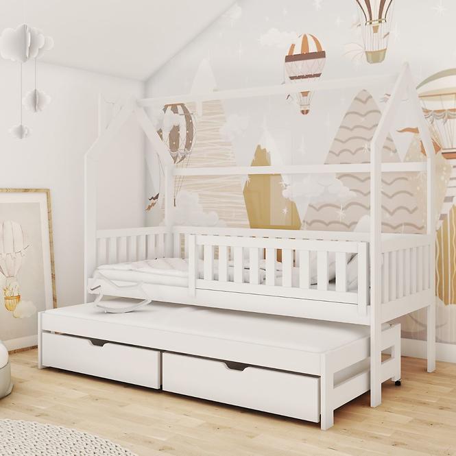 Víkendház Ágy Monkey 90x200 white