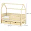 Víkendház Ágy Monkey 90x200 pine,2