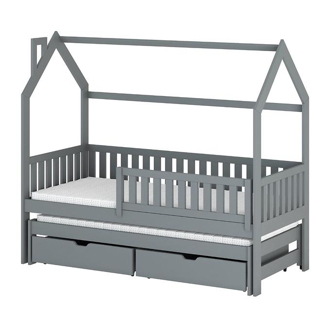 Víkendház Ágy Monkey 80x160 grey