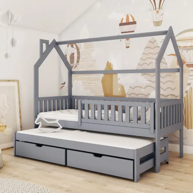 Víkendház Ágy Monkey 80x160 grey