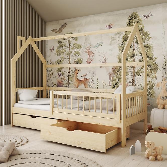 Víkendház Ágy Oskar 80x160 pine
