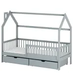 Víkendház Ágy Oskar 80x160 grey