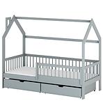 Víkendház Ágy Oskar 80x160 grey