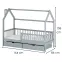 Víkendház Ágy Oskar 80x160 grey,2