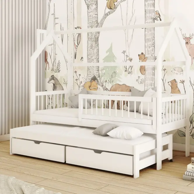 Víkendház Ágy Papi 80x160 white