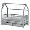 Víkendház Ágy Papi 80x160 grey