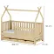 Víkendház Ágy Tytus 90x200 pine,2