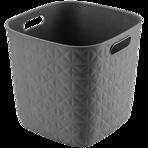 Softex szögletes kosár 15l 258710 sötétszürke