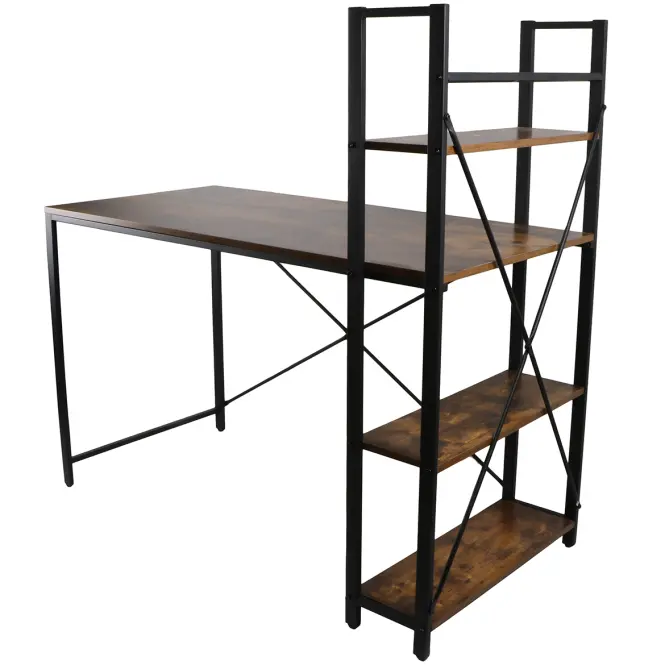 Íróasztal Loft 8635 E dark vintage wood,2