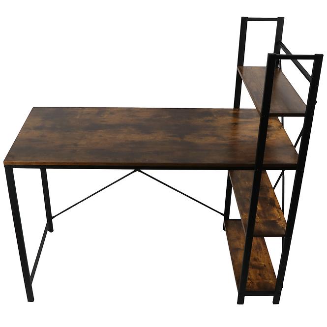 Íróasztal Loft 8635 E dark vintage wood,4