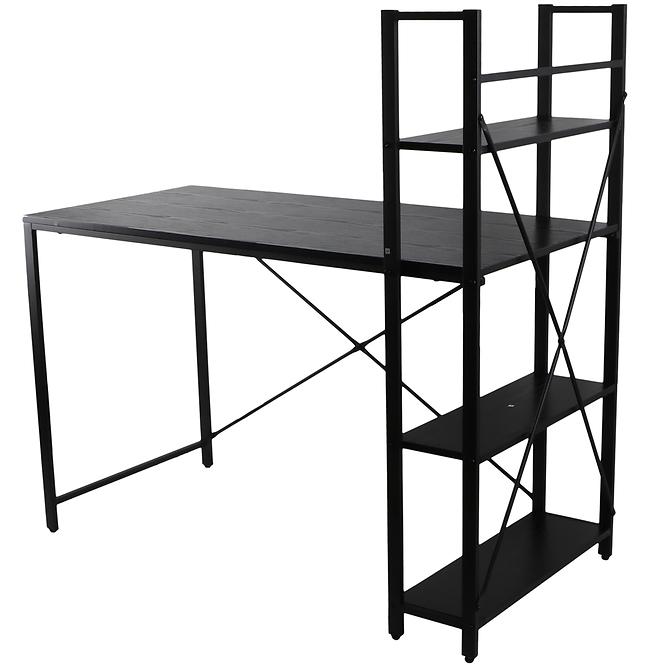 Íróasztal Loft 8637 H black
