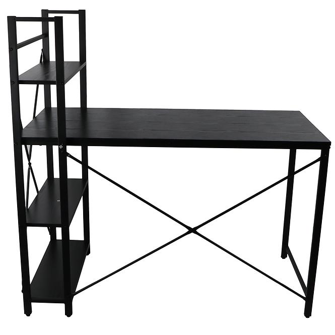 Íróasztal Loft 8637 H black