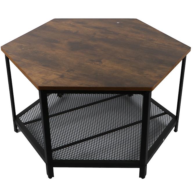 Dohányzóasztal Loft 8628 E dark vintage wood