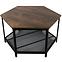 Dohányzóasztal Loft 8628 E dark vintage wood,3