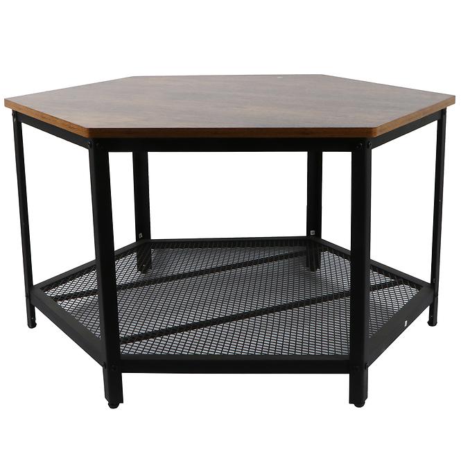 Dohányzóasztal Loft 8628 E dark vintage wood