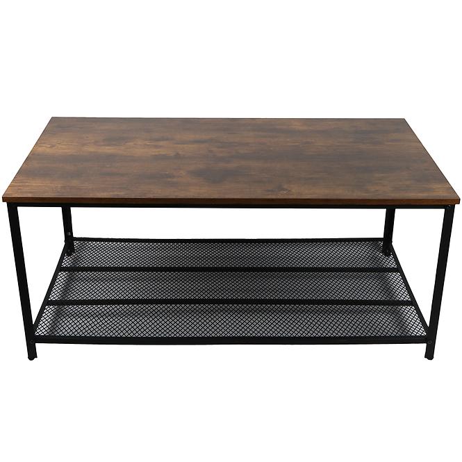 Dohányzóasztal Loft 8629 E dark vintage wood