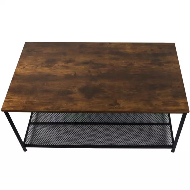 Dohányzóasztal Loft 8629 E dark vintage wood,5