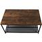 Dohányzóasztal Loft 8629 E dark vintage wood,5