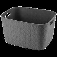 Softex kosár L 19l 258709 sötétszürke