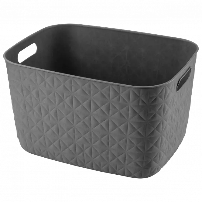 Softex kosár L 19l 258709 sötétszürke