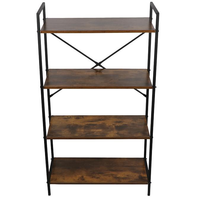 Regál Loft 8638 E dark vintage wood